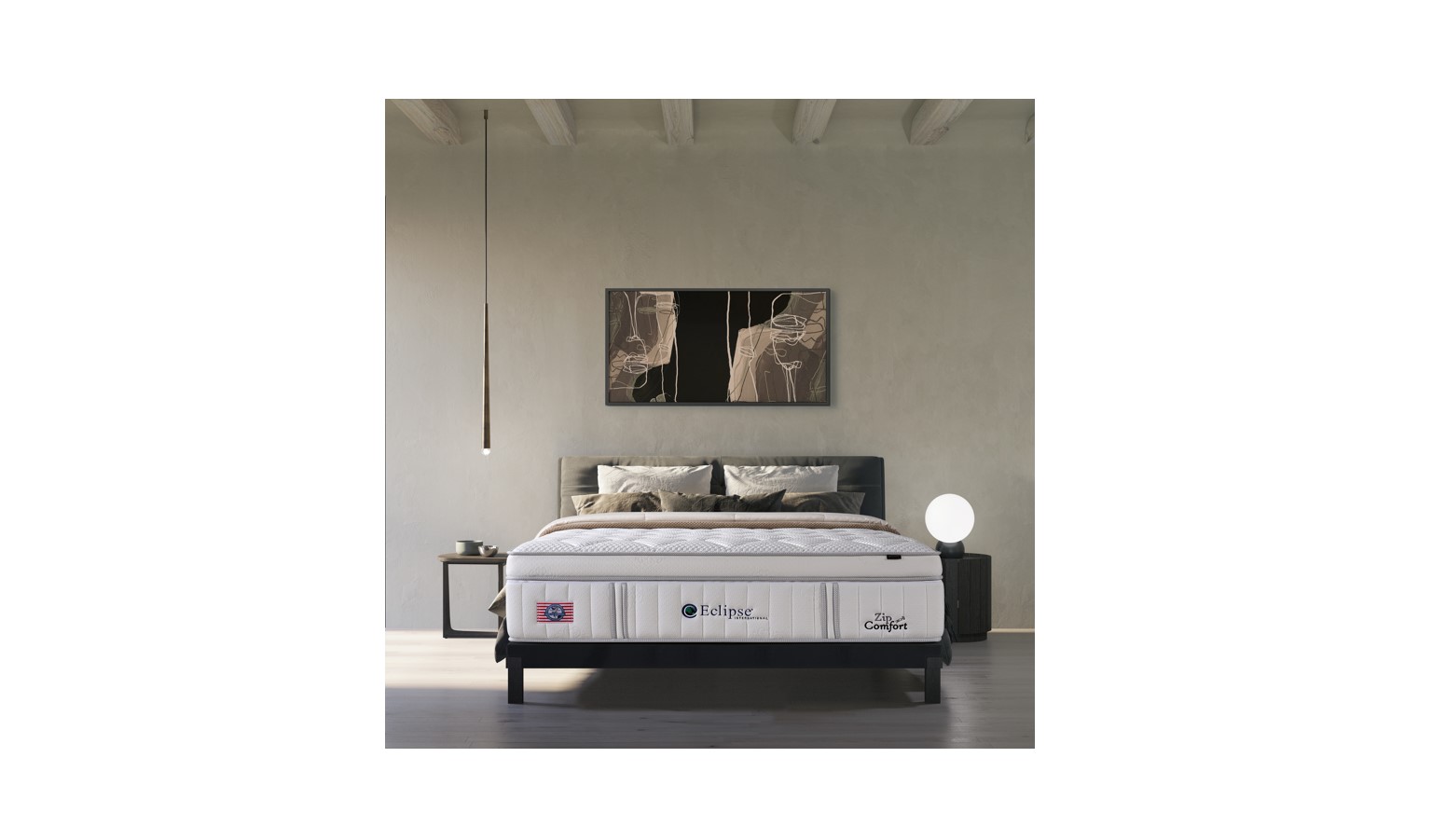 Eclipse ZipComfort + Resifoam King Size Mattress